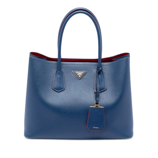 Large Saffiano Cuir Double Satchel - Image 1