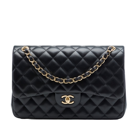 Jumbo Classic Lambskin Double Flap - Image 1