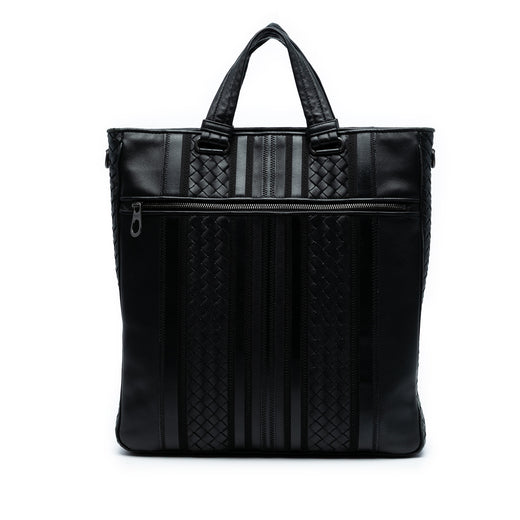 Nappa Intrecciato Tech Stripe Convertible Tote - Image 1