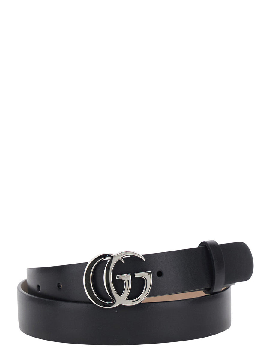 Gucci Gg Running Belt — Black Leather