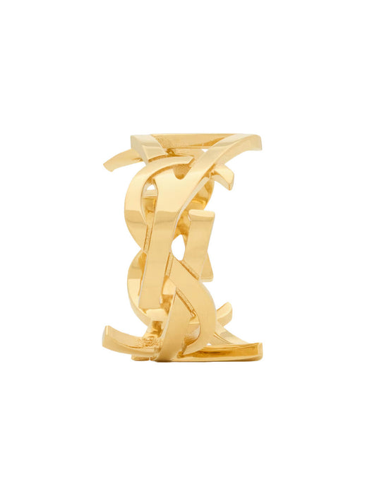 Saint Laurent Cassandre Ring — Gold Brass Rings