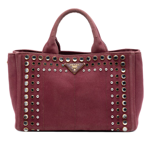 Small Canvas Canapa Bijoux Satchel - Image 1