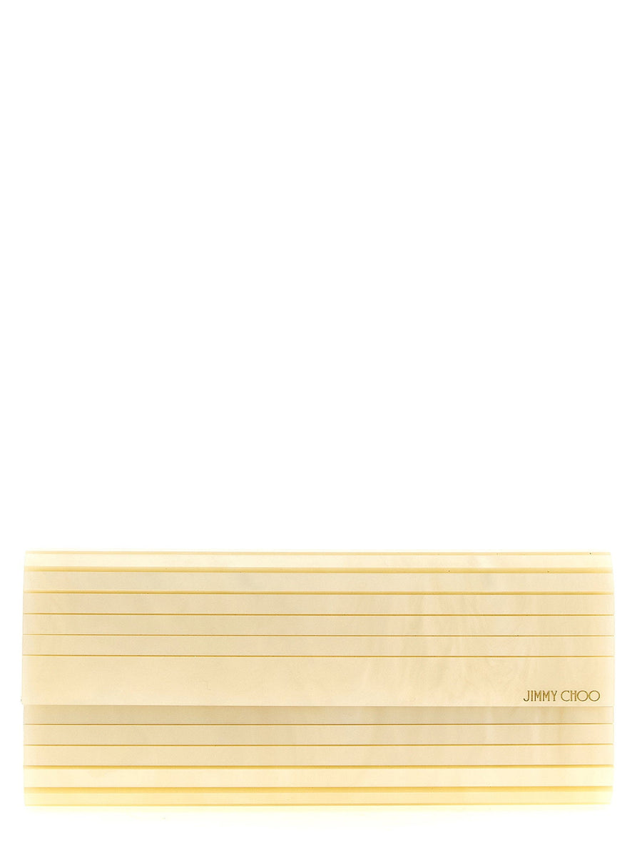 Jimmy Choo Clutch — Cream