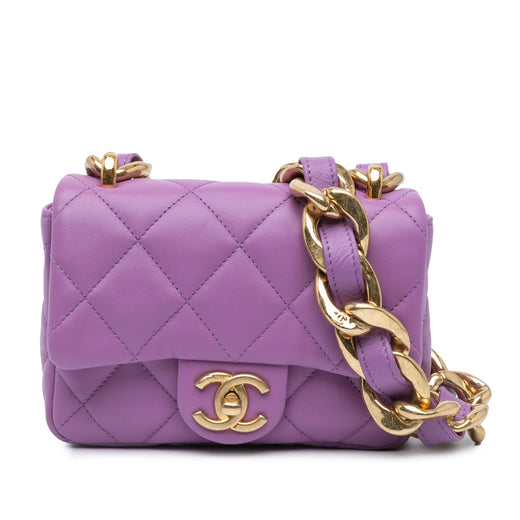 Mini Quilted Lambskin Funky Town Flap - Image 1