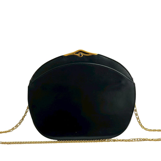 Leather Sapphire Chain Crossbody - Image 1