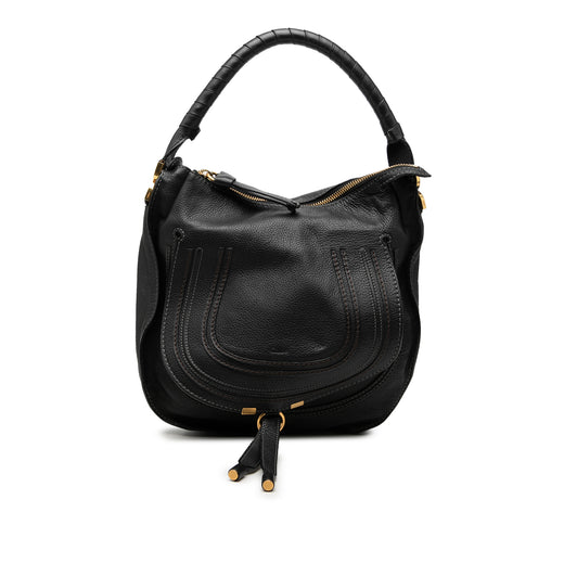 Medium Pebbled Calfskin Marcie Hobo - Image 1