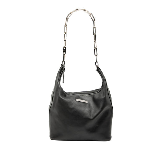Leather Chain Shoulder Bag - Image 1