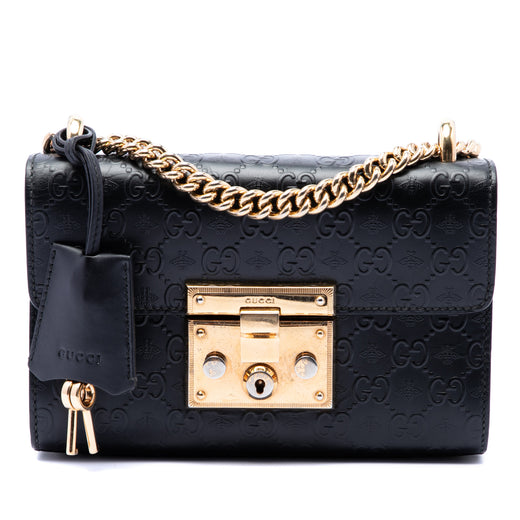 Small Guccissima Padlock Crossbody - Image 1