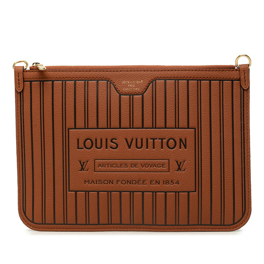 Calfskin Neverfull Inside Out MM Pouch - Image 1