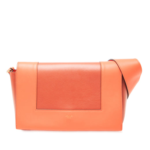 Leather Frame Shoulder Bag - Image 1