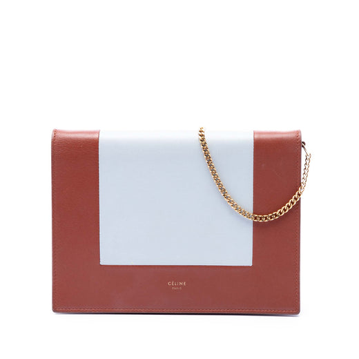 Leather Frame Wallet on Chain - Image 1
