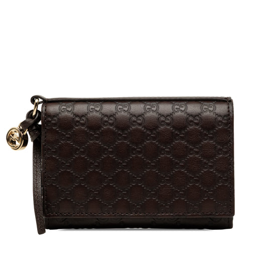 Guccissima Flap Card Case - Image 1