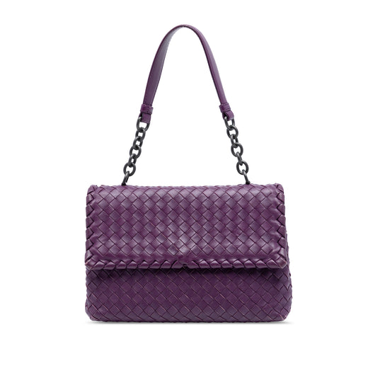 Small Nappa Intrecciato Olimpia Shoulder Bag - Image 1