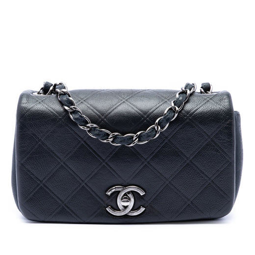 Small Diamond Embossed Calfskin New Chic Flap - Image 1