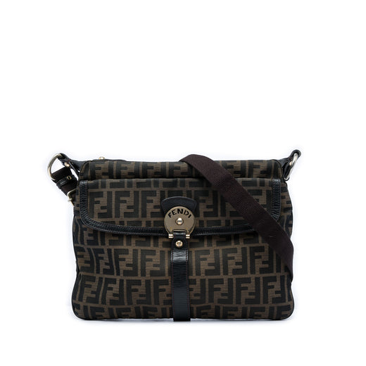 Zucca Canvas Chef Zip Crossbody - Image 1