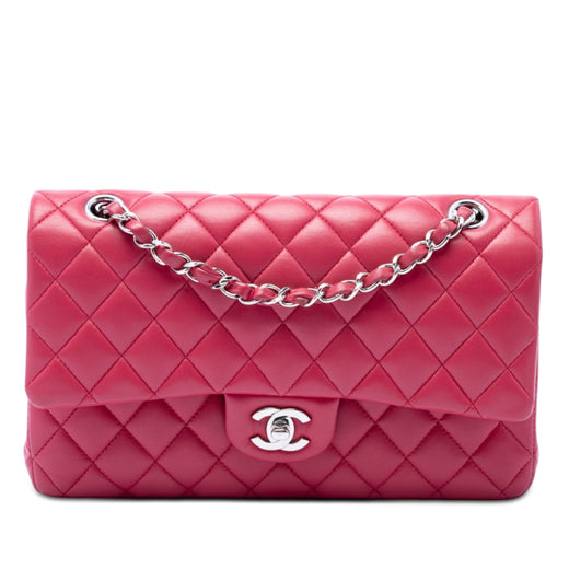 Medium Classic Lambskin Double Flap - Image 1