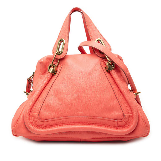 Medium Leather Paraty Satchel - Image 1