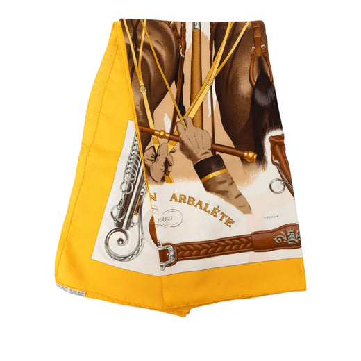 Attelage en Arbalete Silk Scarf 90 - Image 1
