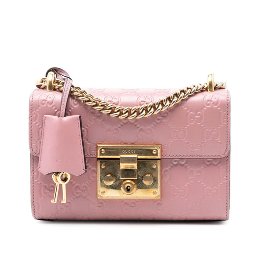 Small Guccissima Padlock Crossbody - Image 1