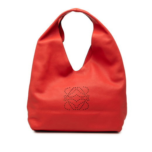 Calfskin Anagram Dunas Hobo - Image 1