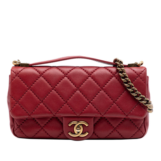 Medium Stitched Calfskin Urban Day Flap - Image 1