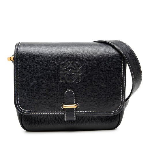 Leather Anagram Crossbody - Image 1