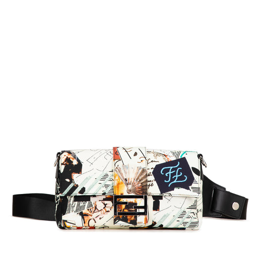 Nylon Karl Kollage Convertible Belt Baguette - Image 1