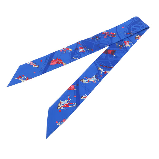 Ex Libris les Parisiennes Silk Twilly Scarf - Image 1