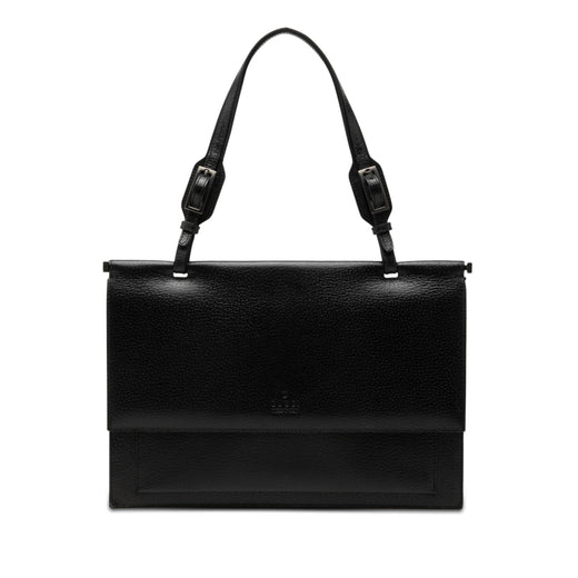 Grained Calfskin Top Handle Bag - Image 1