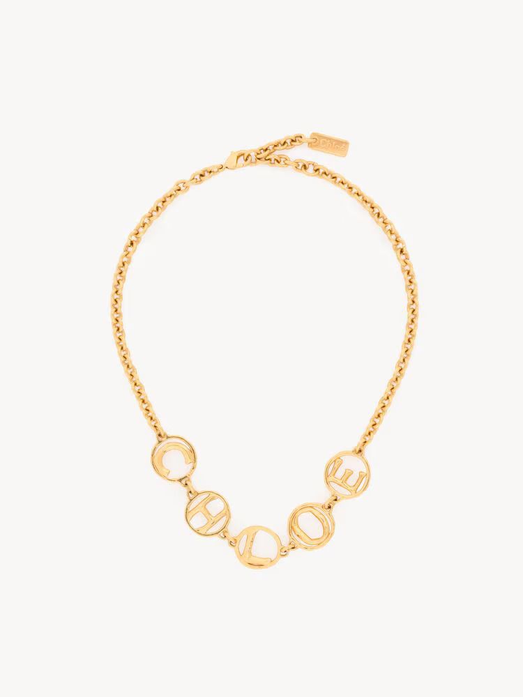 Chloé E26 Necklace — Gold Gold-tone Metal Necklaces