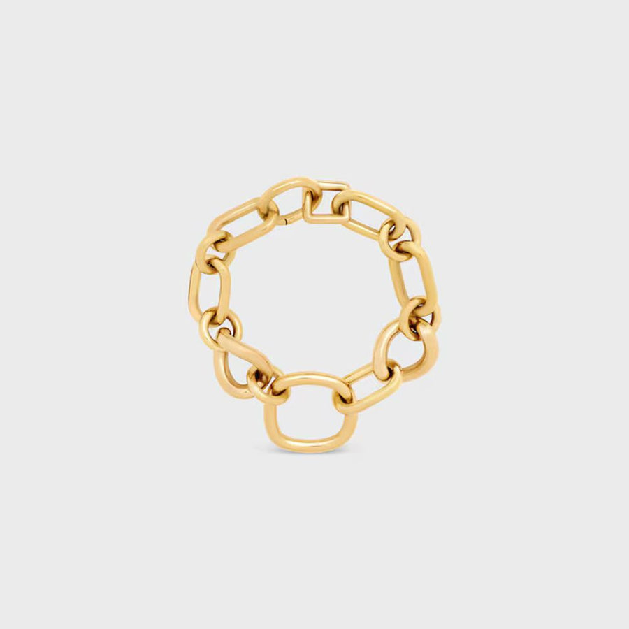 Celine E26 Bracelet — Gold Gold-toned Metal Bracelets