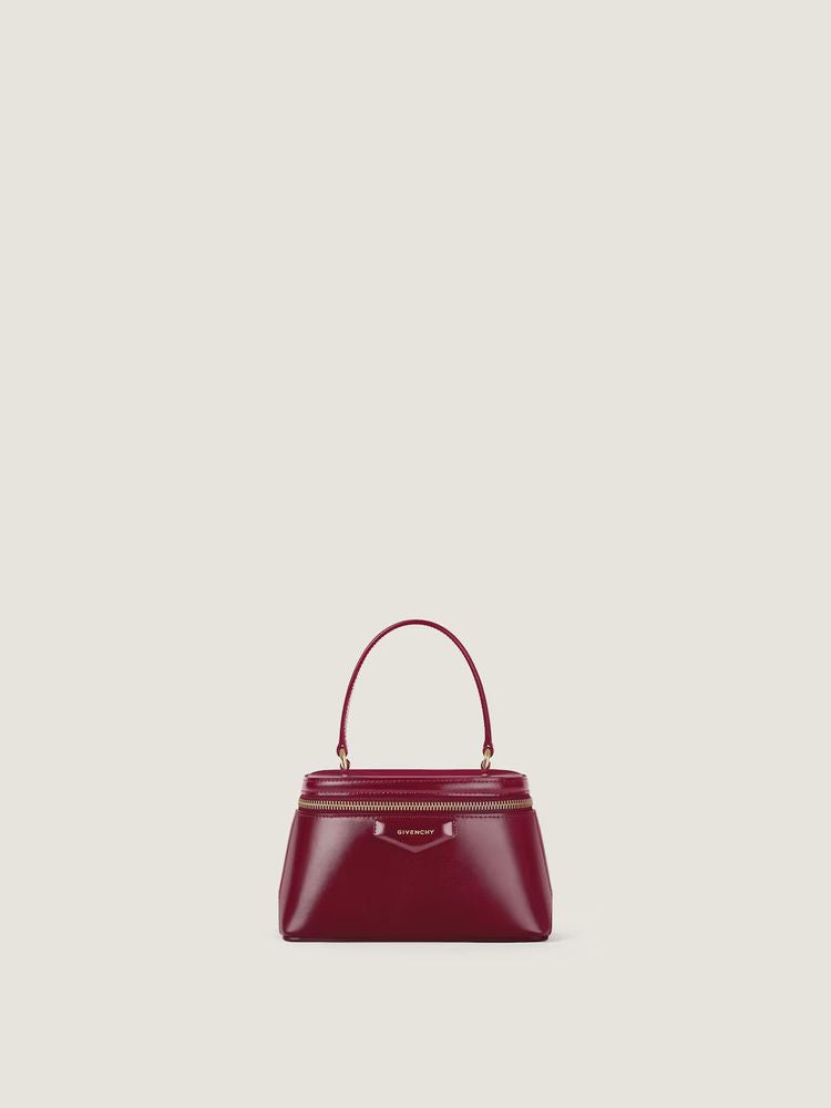 Givenchy Top Handle Bag — Burgundy Leather