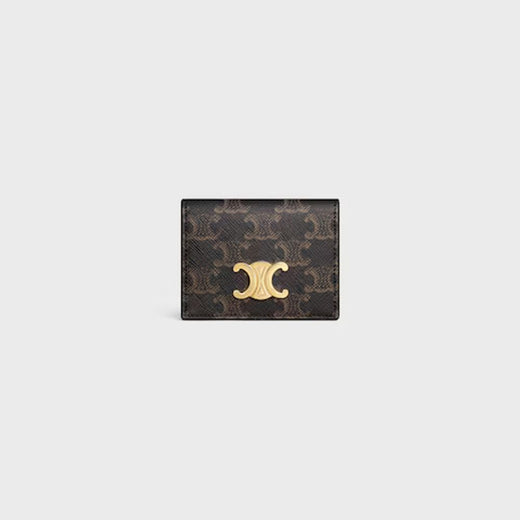 Celine E26 Card Case — Tan Cases