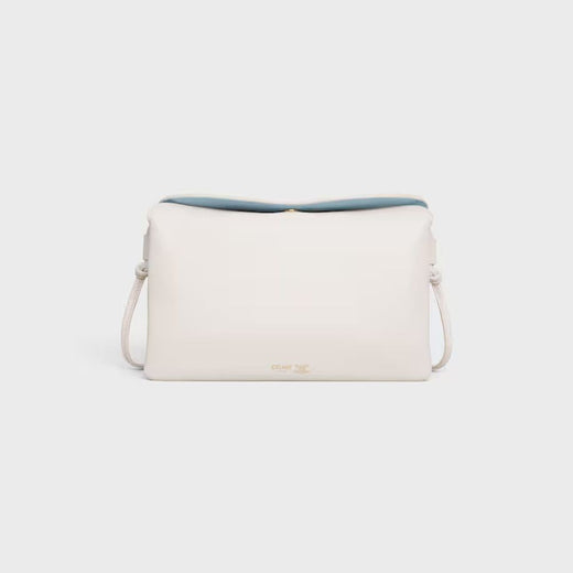 Celine Shoulder Bag — Beige Leather