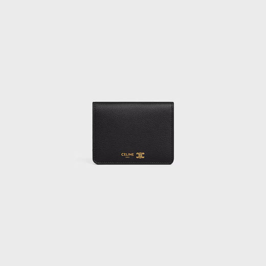 Celine Wallet — Black Leather