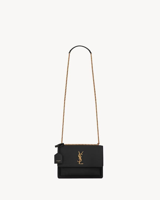 Saint Laurent Sac Sl H26 Shoulder Bag — Black