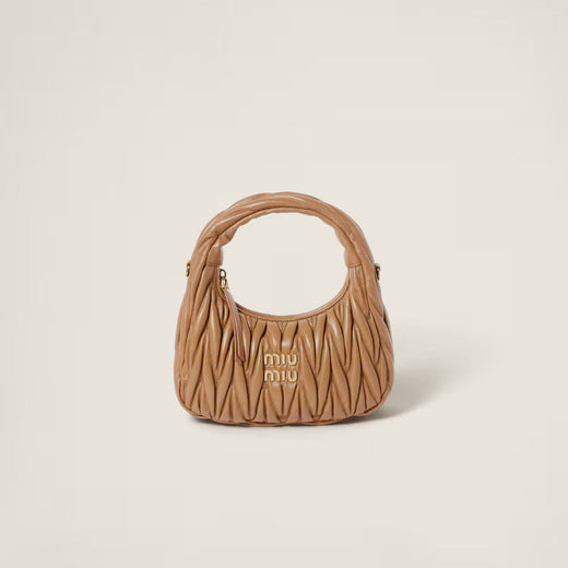 Miu Miu H26 Shoulder Bag Caramel Leather