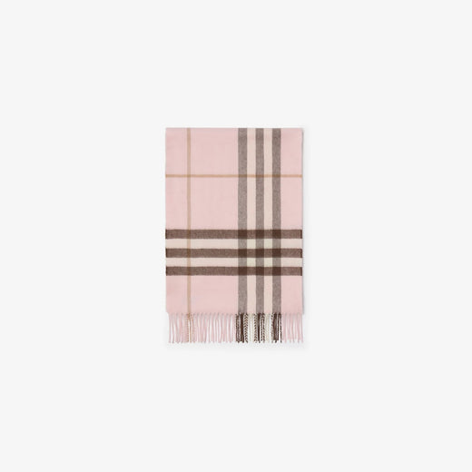 Burberry Scarf — Pink Wool Blend Scarfs