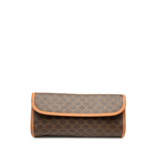Macadam Coated Canvas Clutch - Image 1