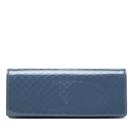Microguccissima Patent Broadway Clutch - Image 1