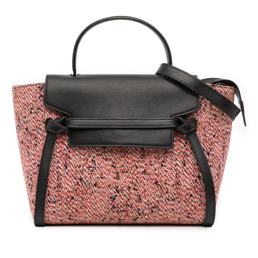 Micro Tweed Belt Satchel - Image 1