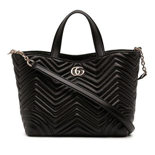 Medium GG Marmont Matelasse Calfskin Betty Tote - Image 1