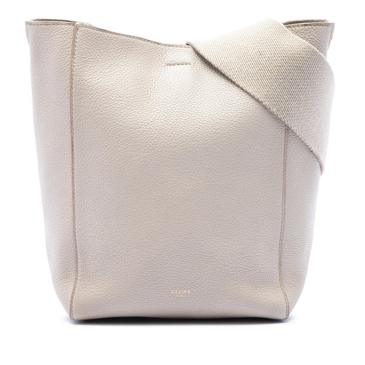 Small Soft Grained Calfskin Seau Sangle Bucket Bag - Image 1