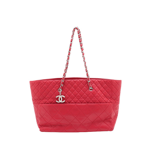 Large Quilted Lambskin In The Business Tote - Image 1