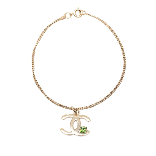 CC Gold Plated Crystal Bracelet - Image 1