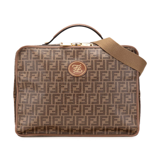Zucca Coated Canvas Karligraphy Travel Bag - Image 1