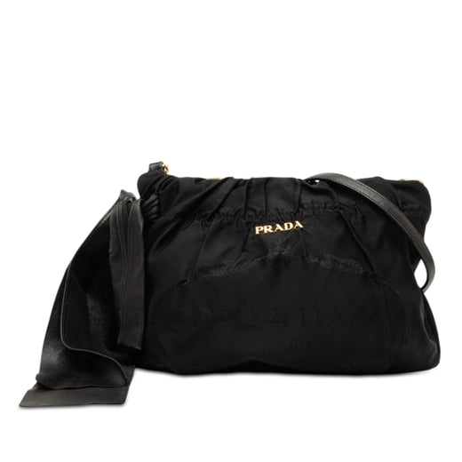 Tessuto Canapa Logo Bow Crossbody - Image 1