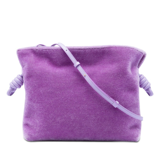 Medium Mohair Flamenco Knot Clutch - Image 1
