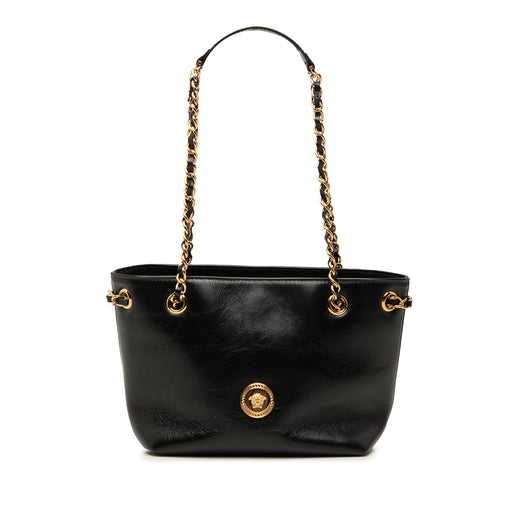 Leather La Medusa Shoulder Bag - Image 1