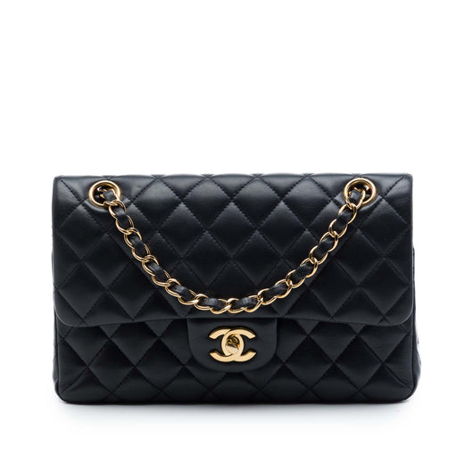 Small Classic Lambskin Double Flap - Image 1